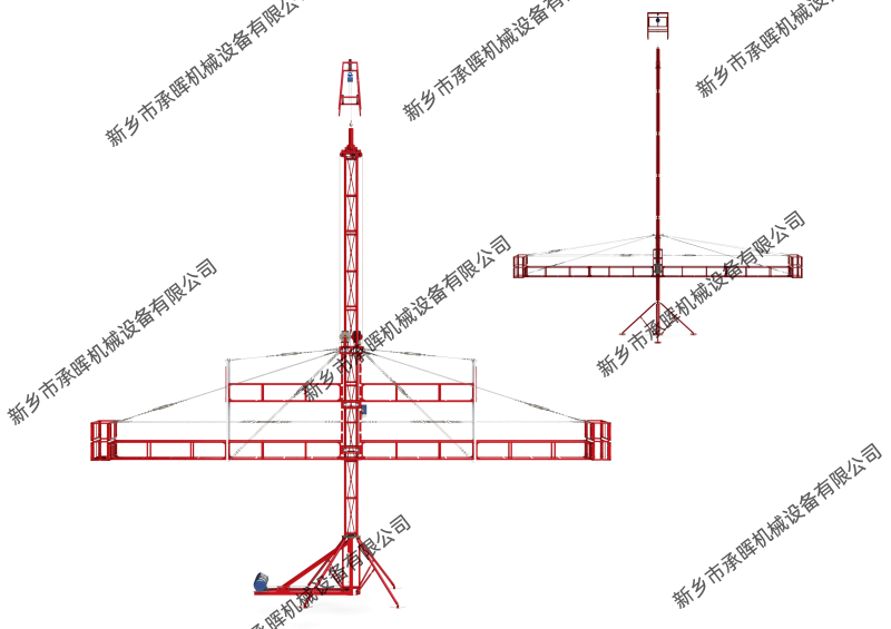 油罐内壁升降机吊篮