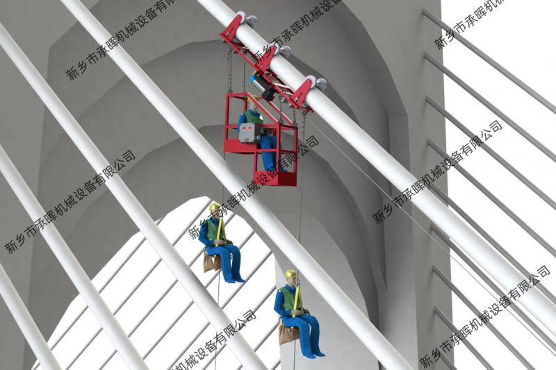 桥梁拉索电动吊篮